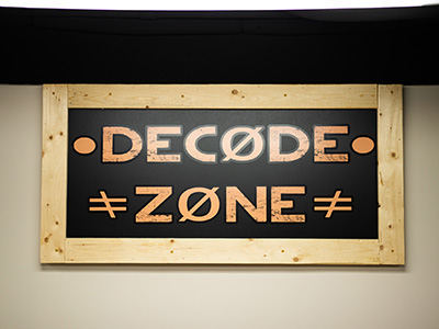 Decode Zone Escape Room